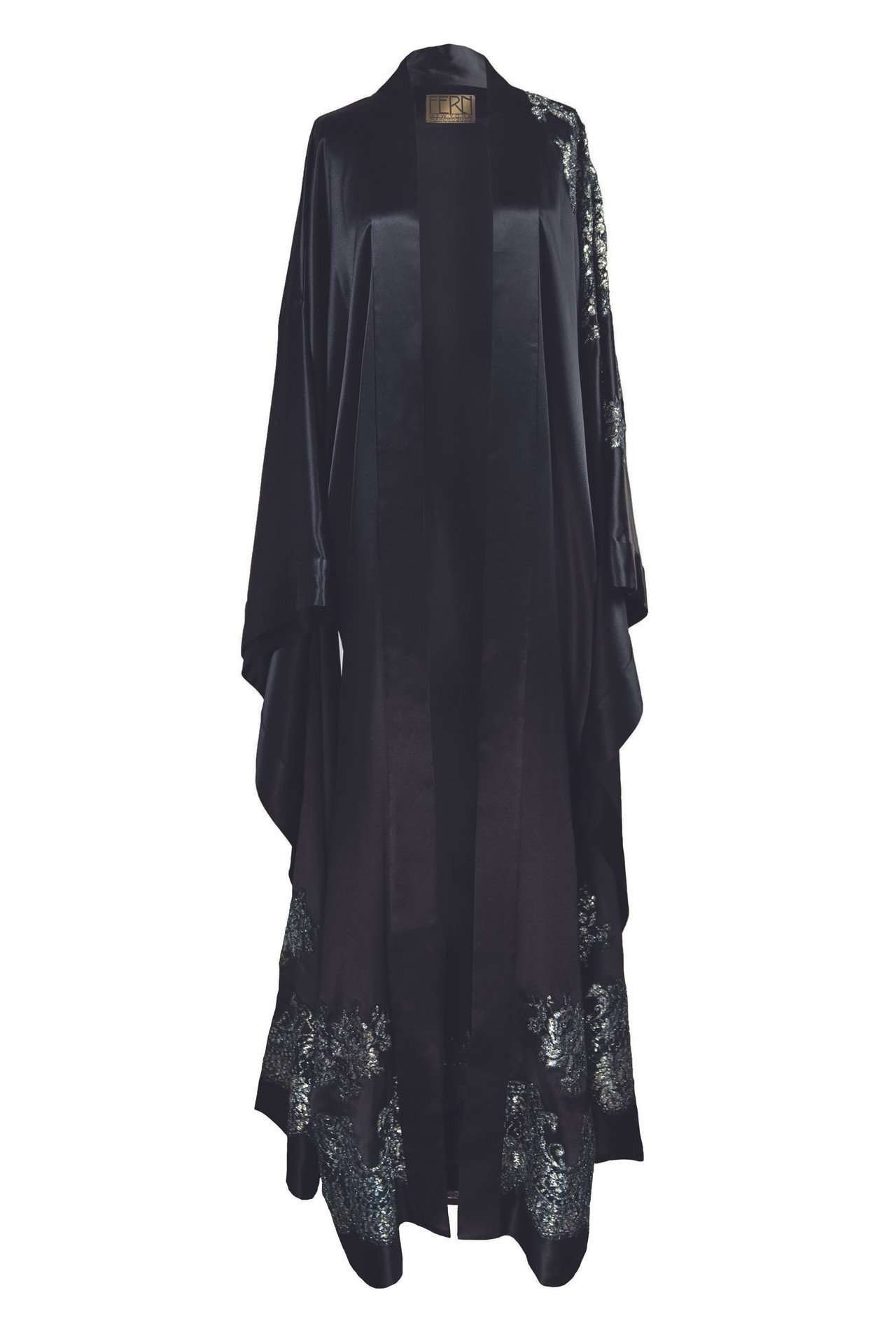 COUTURE Champagne Chantilly Lace Kimono