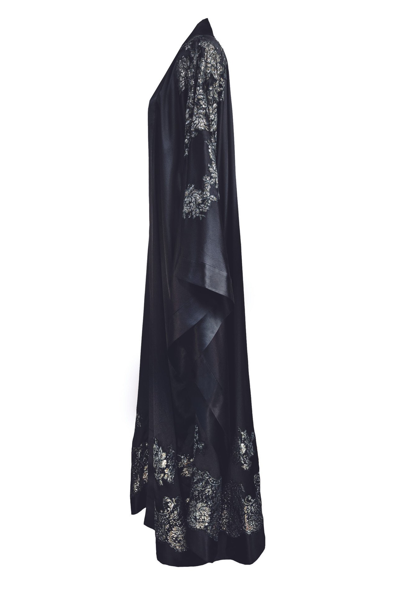 COUTURE Champagne Chantilly Lace Kimono