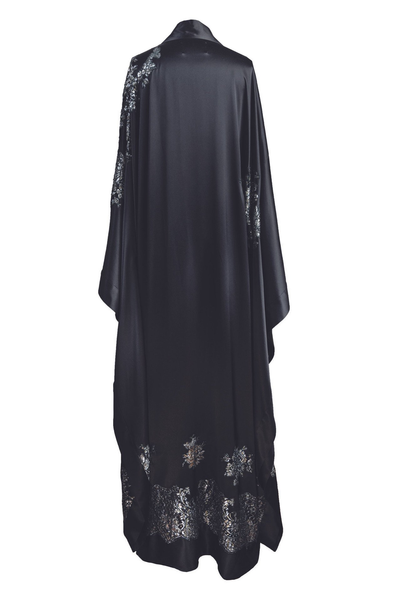 COUTURE Champagne Chantilly Lace Kimono