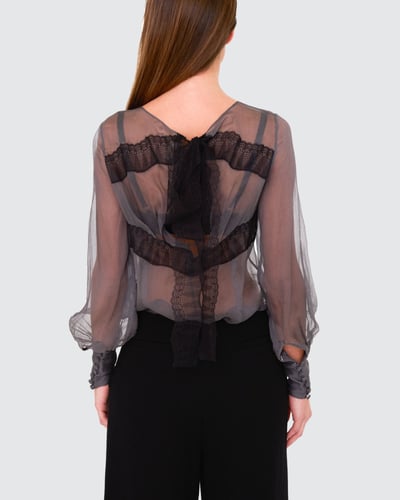 Photo of Aurelie Blouse - Gris, view 2