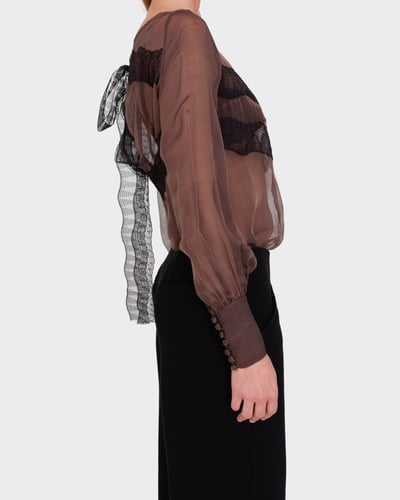 Photo of Aurelie Blouse - Violet, view 2