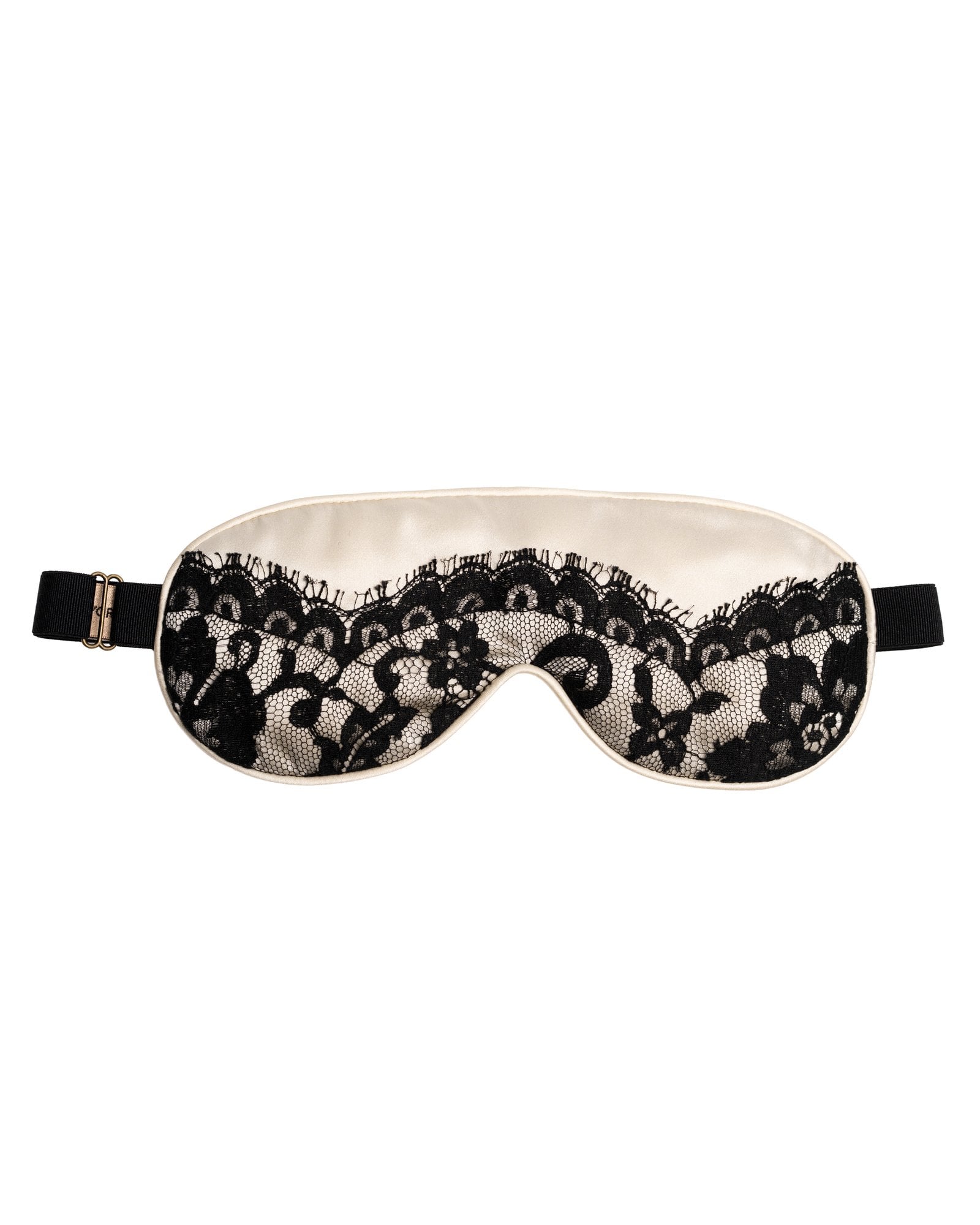 Black & White Lace Eye Mask view 1